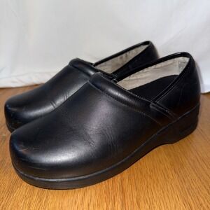 SRMax SRM340 Geneva Black, Women's, Clog Style Slip Resistant Size 9